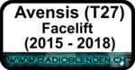 Avensis (T27) Facelift